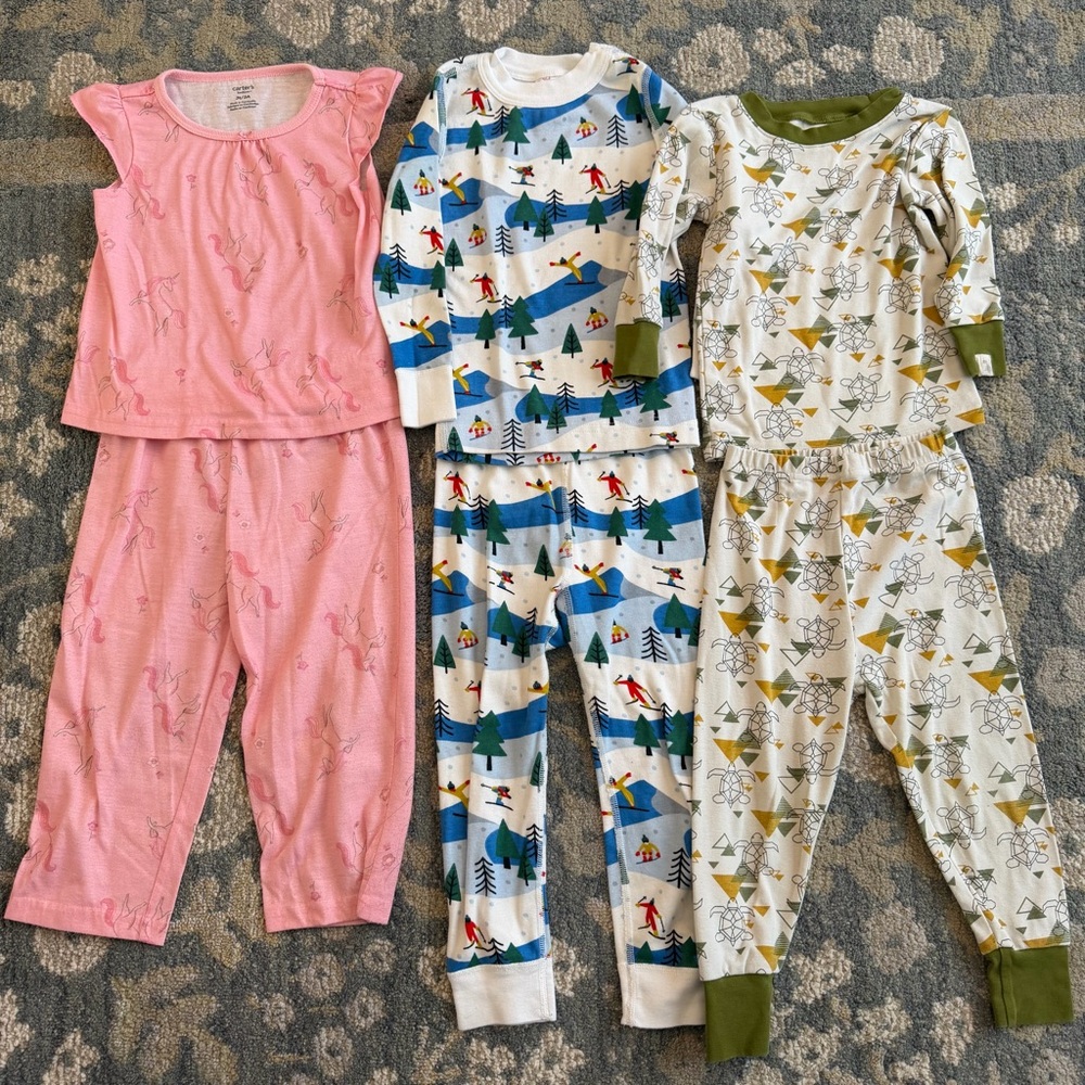 3T Girls pajama bundle